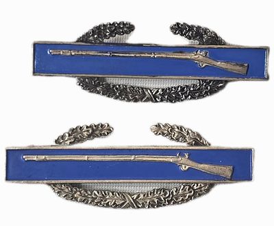 WWII Infantry Combat Badge X2