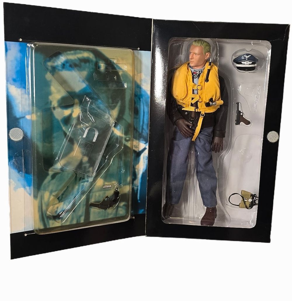 Lot 65: Toy WWII The Blond Knight Erich Hartman german pilot toy