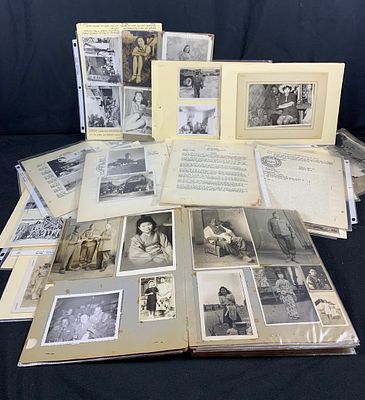 Named WW2 to Vietnam African American soldiers Personal scrapbook. Please note scrapbook has 