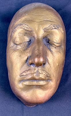 Vincent Price Life Cast Face Mold. Signed by artist and numbered 55/100