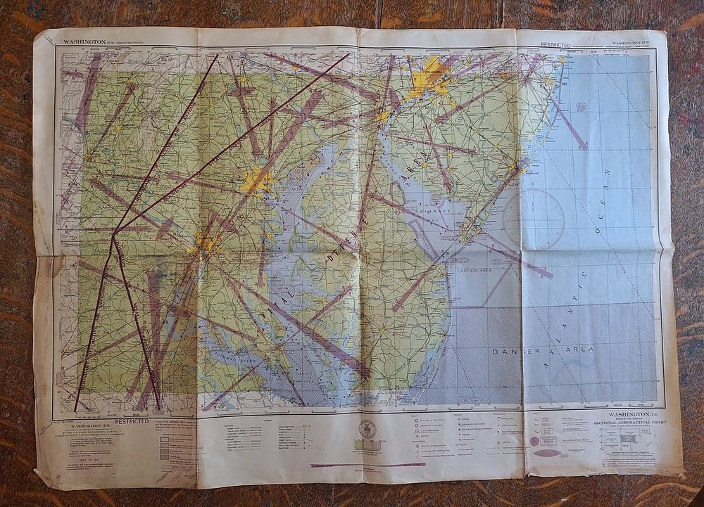 Lot 8: WWII Aeronautical Maps