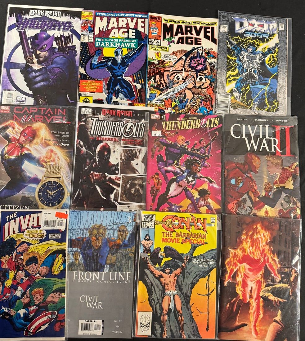 Lot 25: American Marvel Comic Books, Circa 1980s-2010s