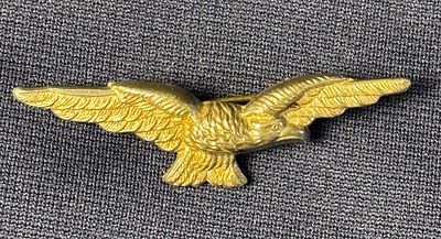 WWII RAF Pathfinder Badge - Silver PB. Excellent example of a pin-back RAF Pathfinder Badge. 