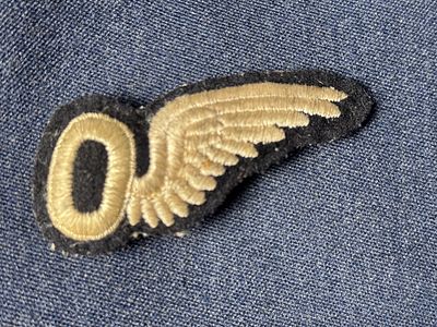 WWII RAF - RCAF Padded Observer Brevet. As shown