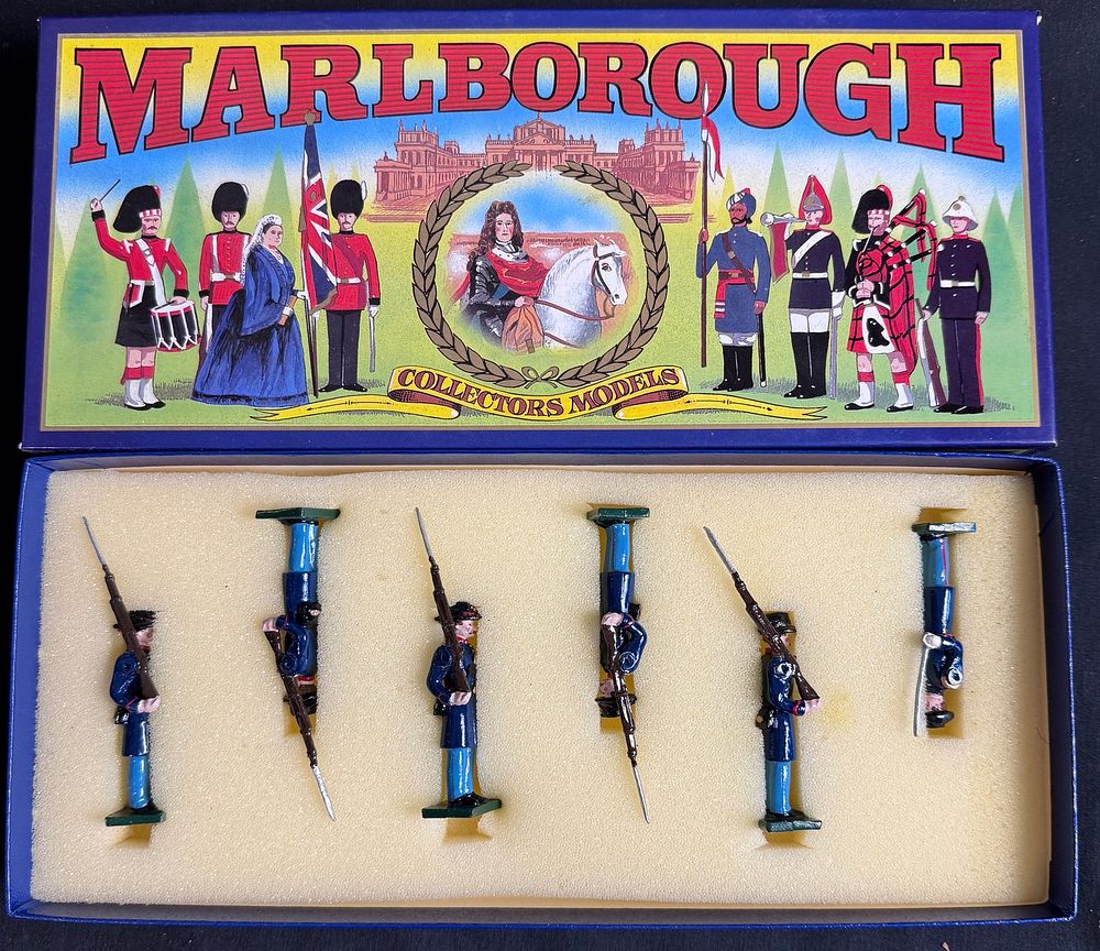 Lot 94: Marlborough Collectors Models Set of Civil War Union Infantry