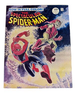 The Spectacular Spider-Man 2 1968. A vintage copy of Marvel Comics The Spectacular Spider-Man 