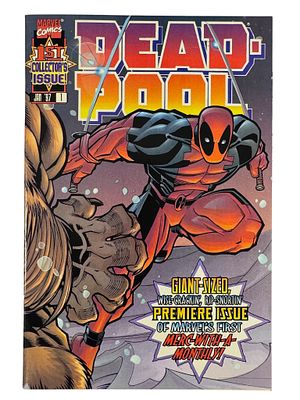 Deadpool 1 Facsimile Edition Marvel Comics. A Deadpool 1 Facsimile Edition comic book published 