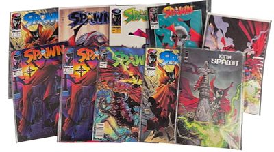 Spawn Image Comics by Todd McFarlane and Greg Capullo. A collection of modern era comic books 