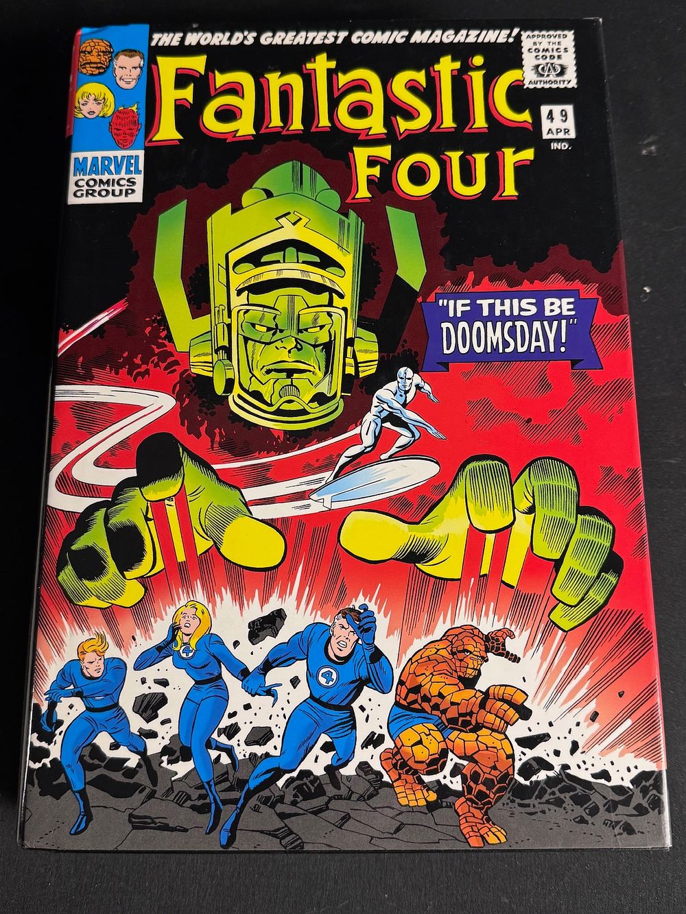 Lot 34: The Fantastic Four Omnibus Vol. 2 Marvel Comics Hardcover 2007 First Printing