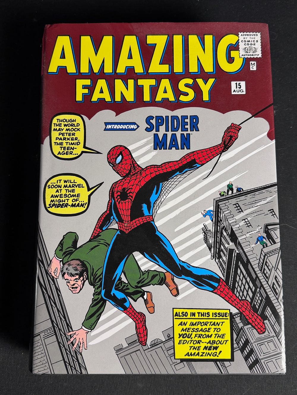 Lot 36: The Amazing Spider-Man Omnibus Vol. 1 Hardcover 2013