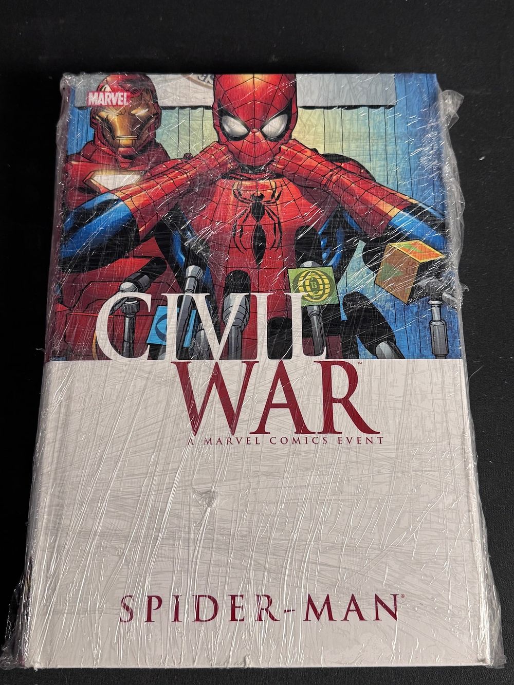 Lot 48: Civil War: Spider-Man Hardcover Graphic Novel 2011 1st Printing