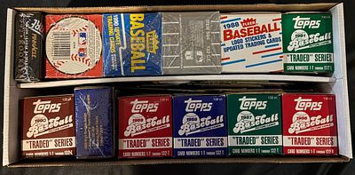 A Collection of Topps Traded and Fleer Update Baseball Card Sets. A collection of late 