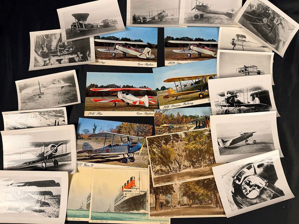 Lot 89: WWII Postcard and Photo Lot