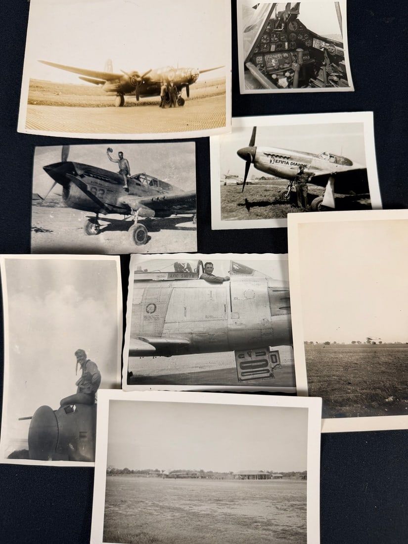 Lot 97: WWII Origianl Aircraft Photo Lot