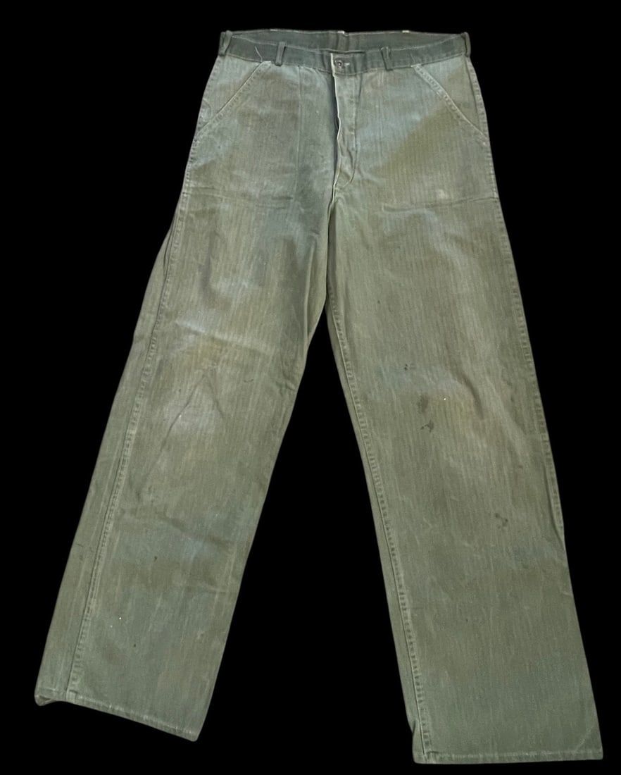 Lot 353: WWII US Army HBT Fatigue Pants
