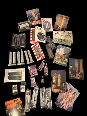 World Trade Center and Twin Towers Souvenir Memorabilia and Ephemera. This collection features 