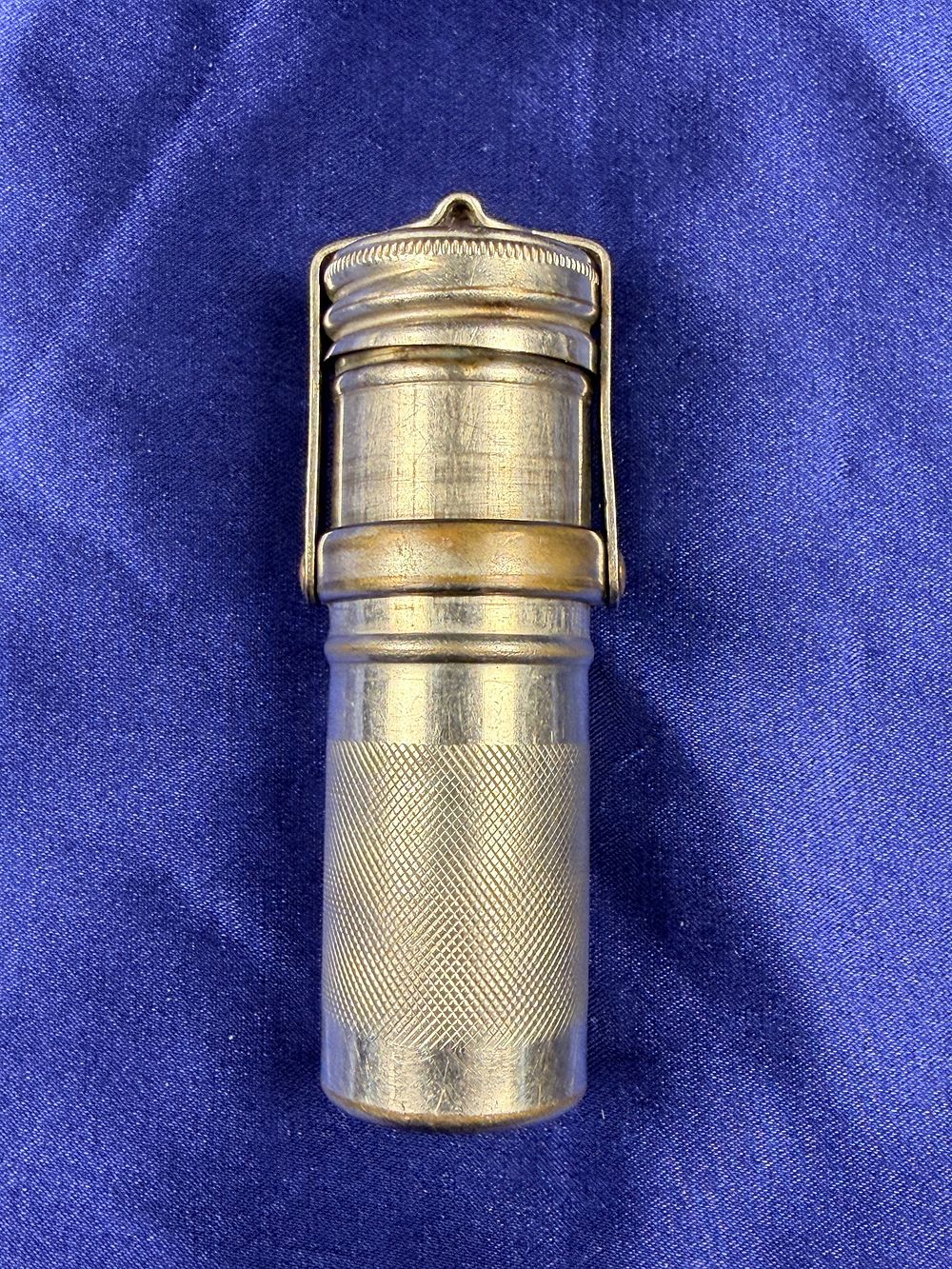 Lot 56: Park Sherman Everdry Nickel Plated Brass Match Safe