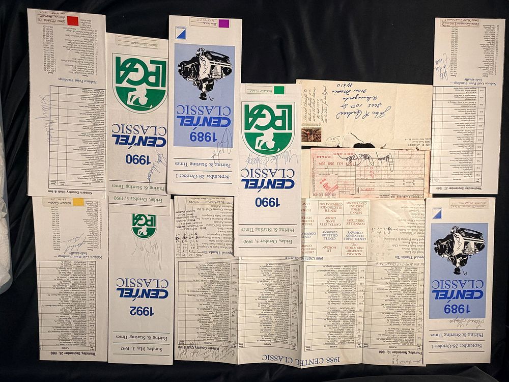Lot 109D: 1980s PGA Tour Signed Programs