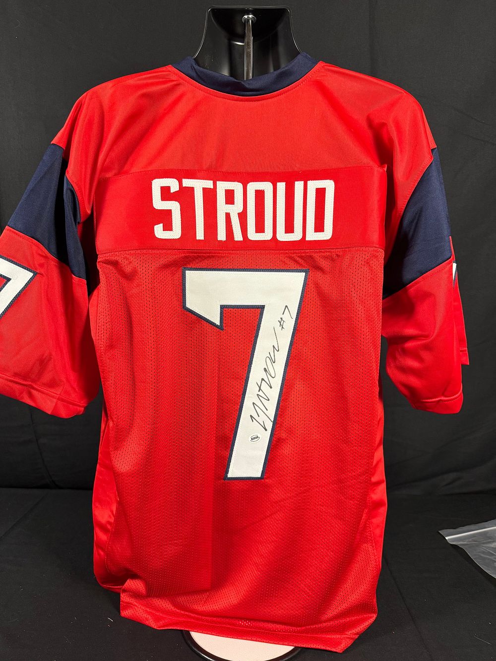 Lot 12: C.J. Stroud Signed Houston Texans Alternate Jersey