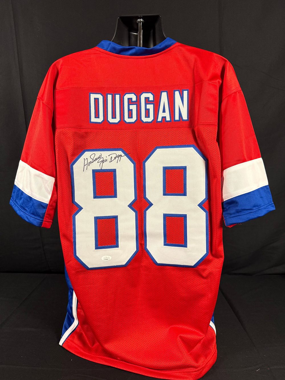 Lot 22: Hacksaw Jim Duggan Signed Football Jersey