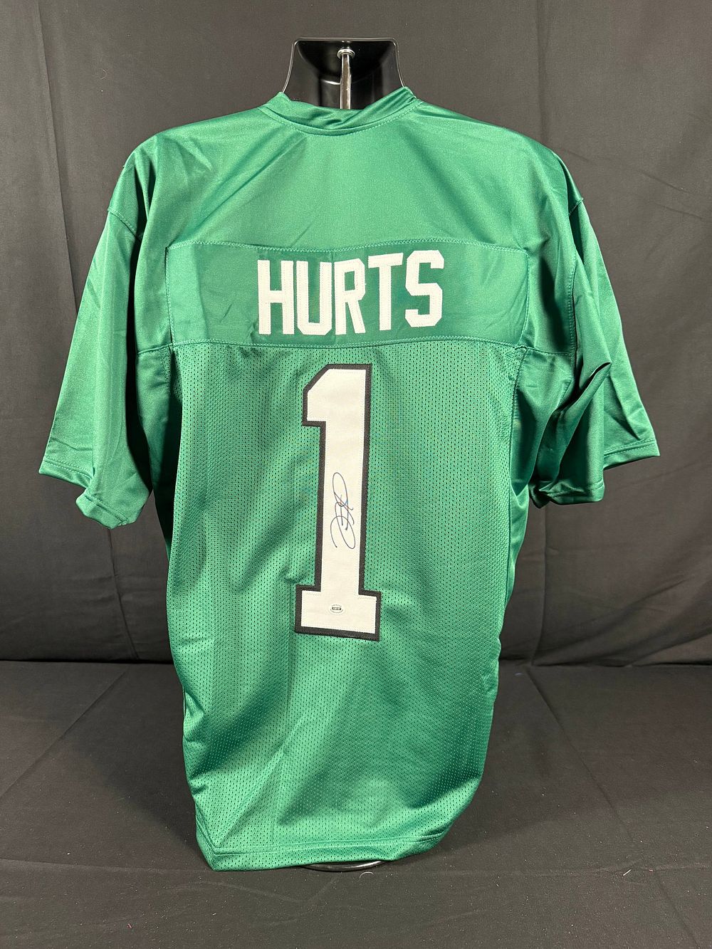 Lot 23: Jalen Hurts Signed Philadelphia Eagles Jersey