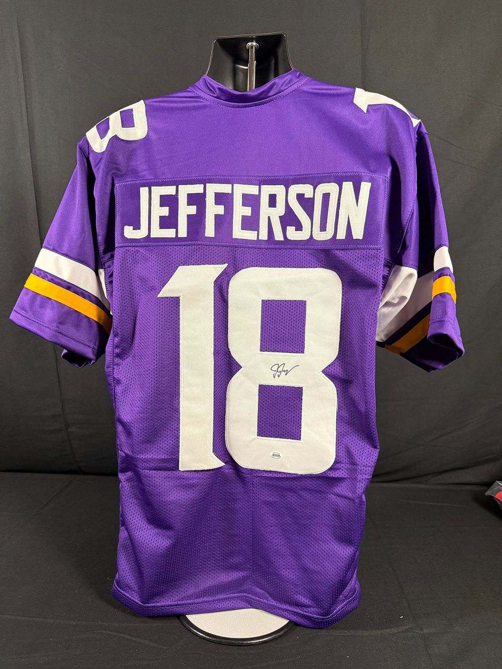 Lot 30: Justin Jefferson Signed Minnesota Vikings Jersey