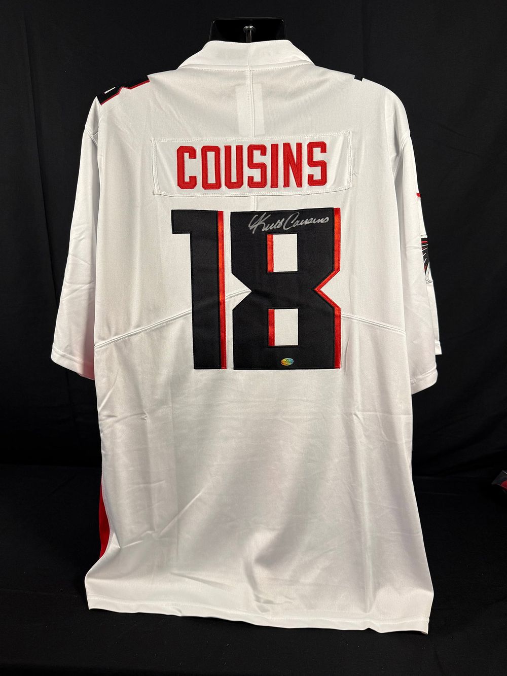 Lot 31: Kirk Cousins Signed Atlanta Falcons Jersey