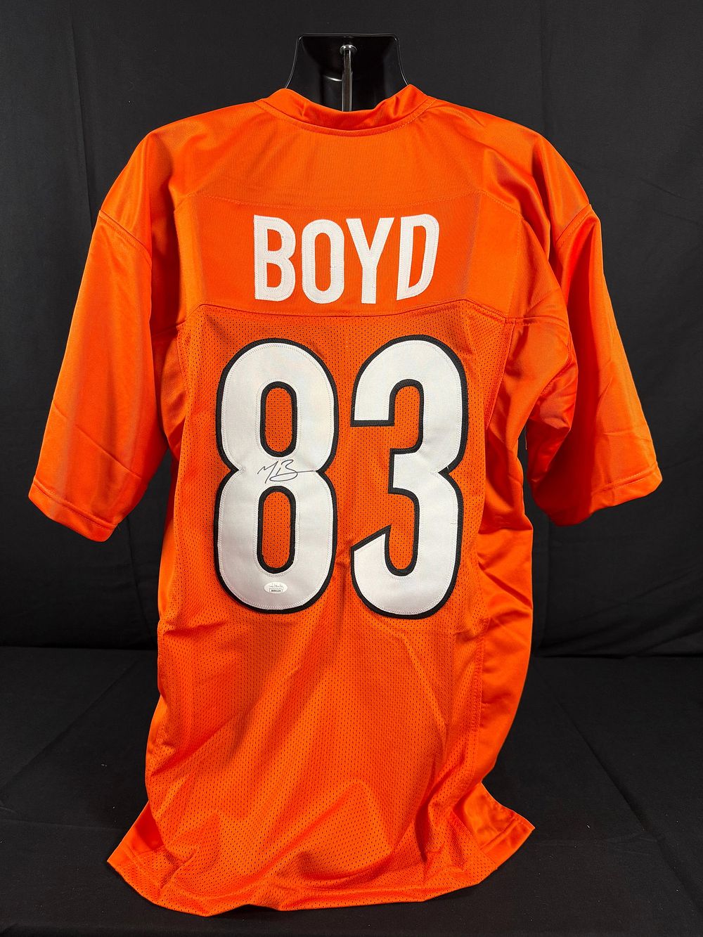 Lot 40: Tyler Boyd Signed Cincinatti Bengals Orange Jersey