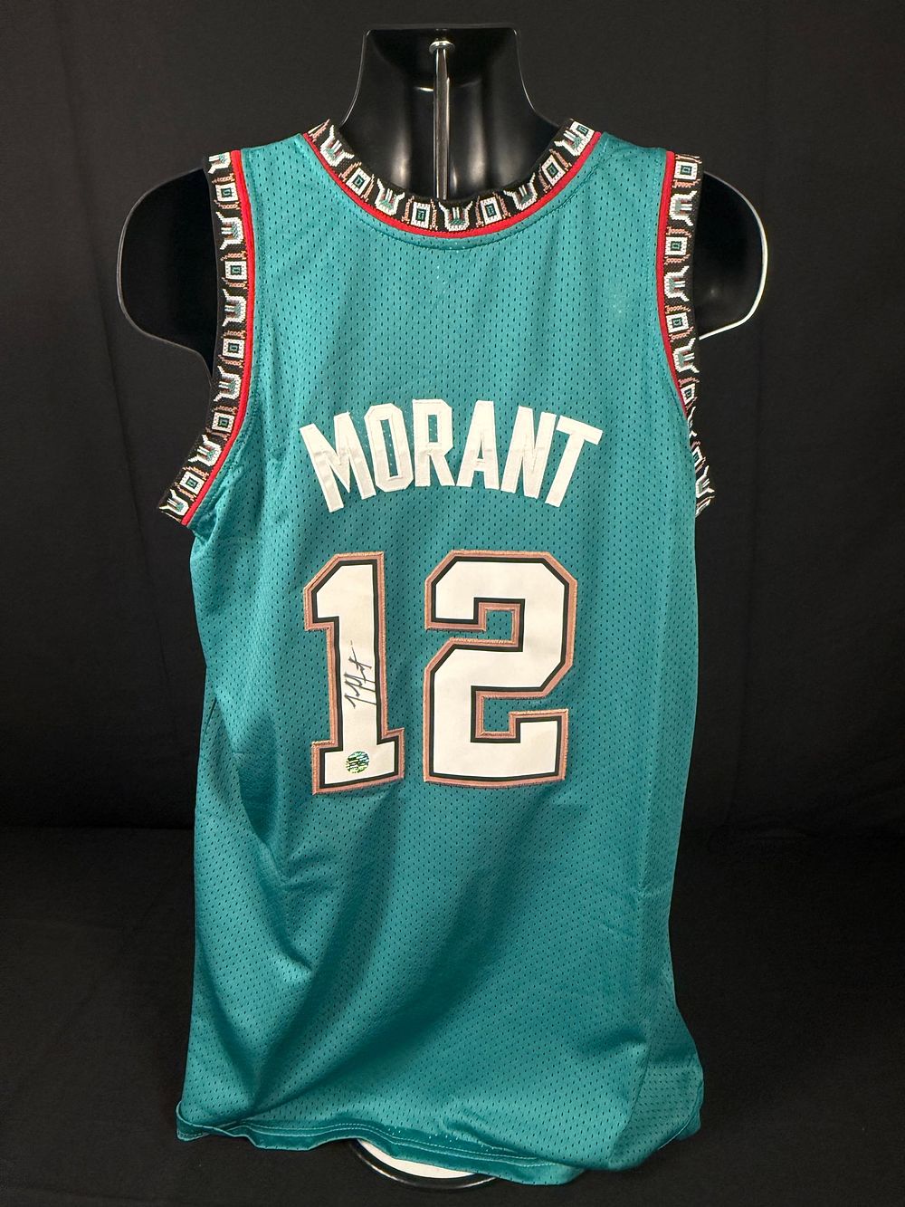 Lot 46: Ja Morant Signed Memphis Grizzlies Jersey