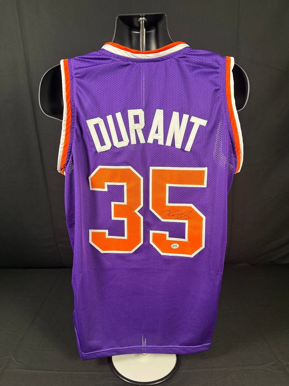 Lot 50: Kevin Durant Signed Phoenix Suns Jersey