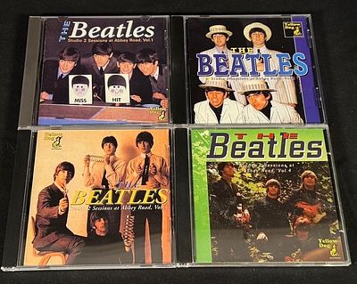 The Beatles - Studio 2 Sessions at Abbey Road Volumes 1-4. Four-disc Beatles collector series 