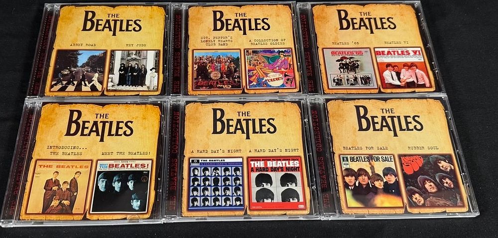 Lot 6: The Beatles - Six CD Album Collection (Russian Import / Reproduction Series)