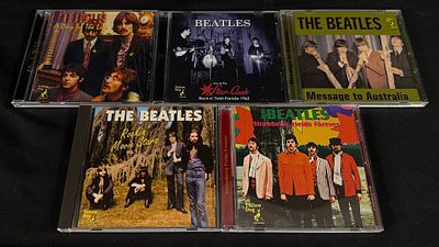The Beatles - Yellow Dog Rarities Collection (5 CDs). Collection of five Yellow Dog Records 