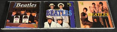 The Beatles - Studio 2 Sessions at Abbey Road. Three-disc Yellow Dog Records releases are a 