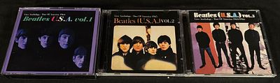 The Beatles - U.S.A. Volumes 1-3 (Live Anthology: Tours of America 1964-1966) - MBE Records CD Set. 