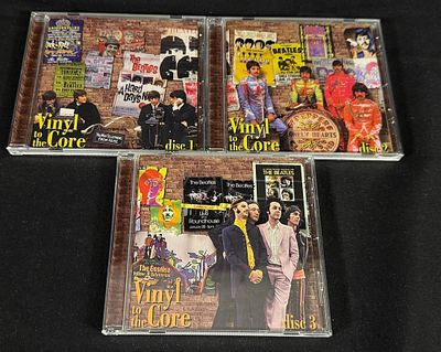 The Beatles - "Vinyl To The Core" (3-CD Promotional Collection). Three-disc Beatles collector 