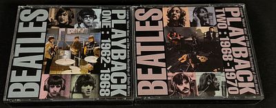 The Beatles - Playback One (1962-1968) & Playback Two (1968-1970). A pair of highly regarded 