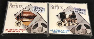 The Beatles - At Abbey Road Show Vol. 1 & Vol. 2 (MBE Editions) - Sealed NOS. Pair of Beatles 