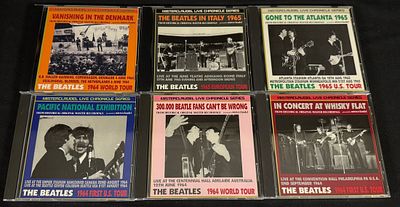 The Beatles - Misterclaudel Live Chronicle Series (6-CD Collection). Substantial collection from 