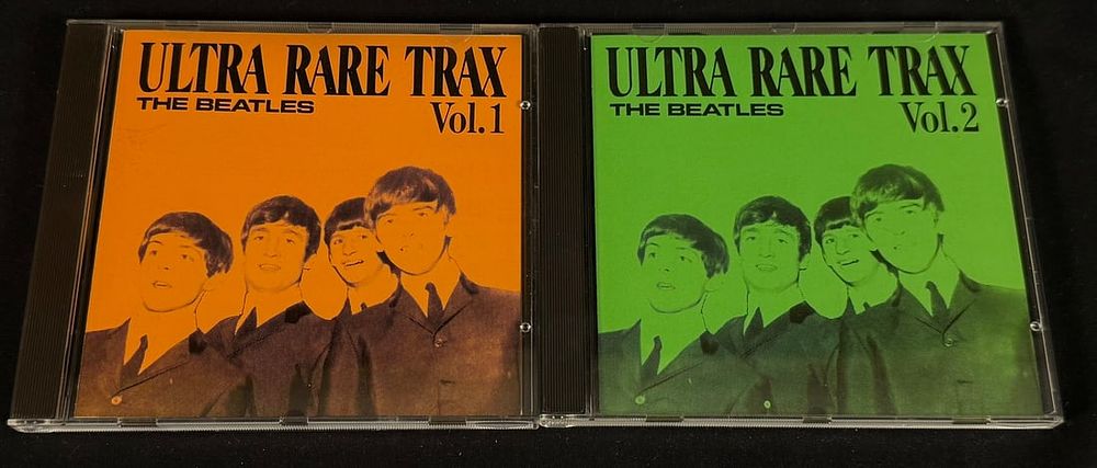 Lot 40: The Beatles - "Ultra Rare Trax" Volumes 1 & 2 CD Set (Swingin' Pig Records)