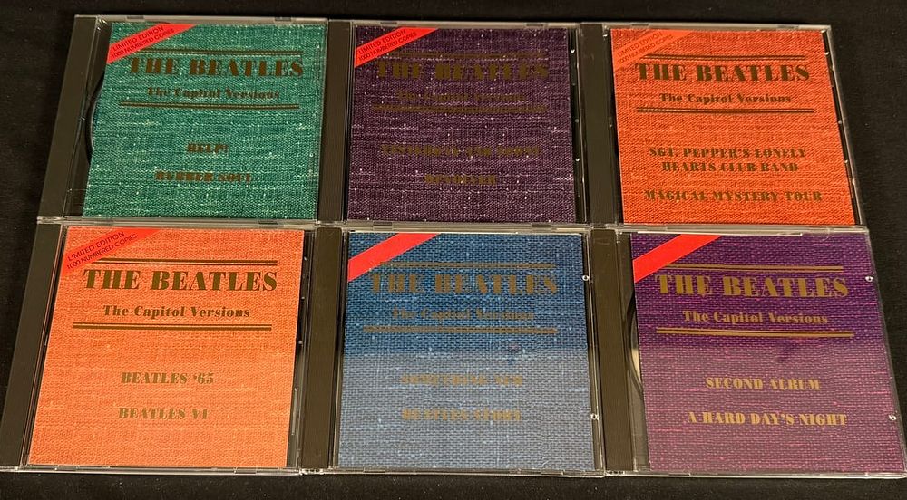 Lot 44: The Beatles - Capitol Versions Collection (6 Limited-Edition Beat CD Releases)