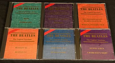 The Beatles - Capitol Versions Collection (6 Limited-Edition Beat CD Releases). Six-volume set 