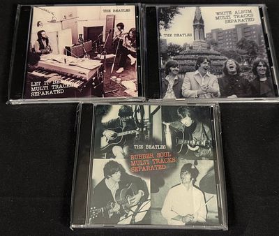 The Beatles - Multi-Tracks Separated Collection (3 CD Set) - SEALED NOS. Beatles collector CDs 