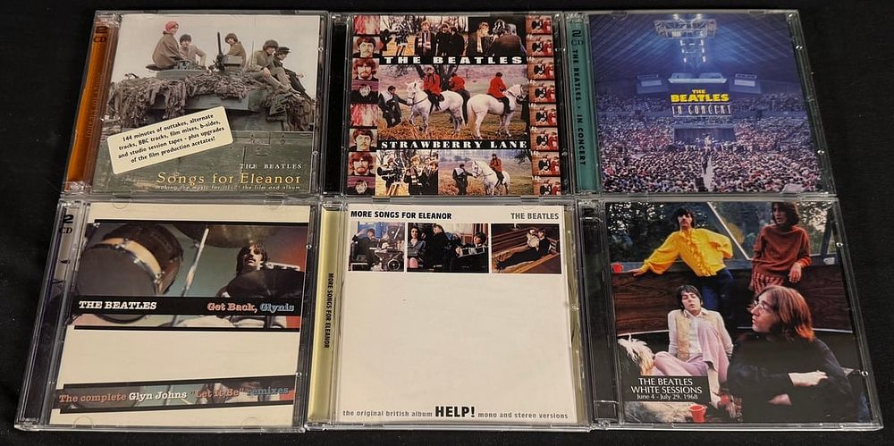 Lot 48: The Beatles Secret Trax Collection - Songs for Eleanor, Strawberry Lane, In Concert, Get Back