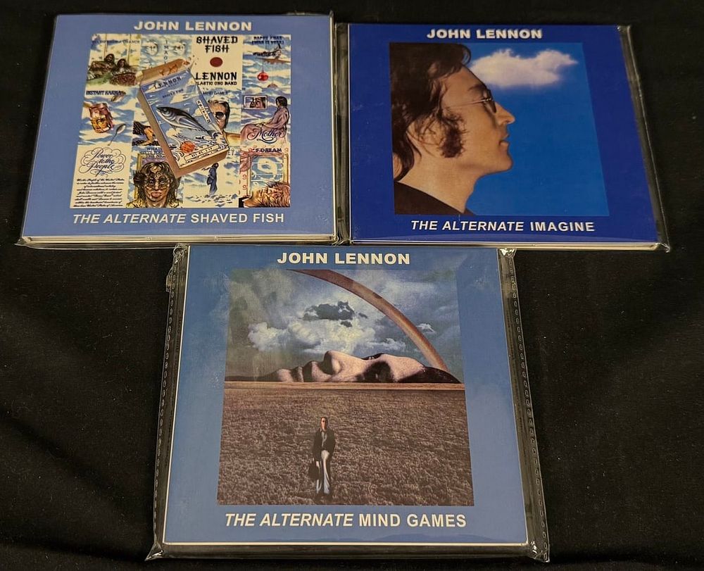 Lot 57: John Lennon - Alternate Albums Collection (3 CDs) - SEALED NOS