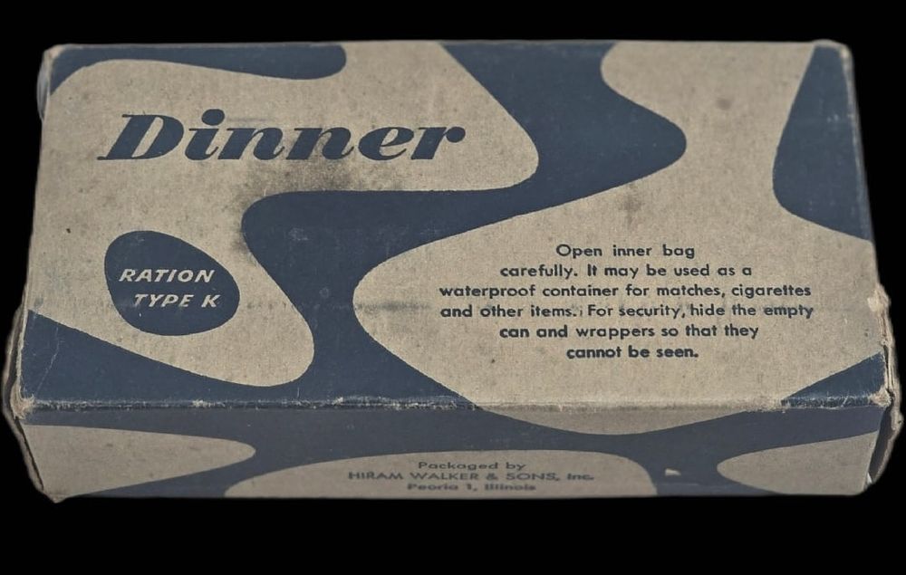Lot 11: SCARCE WWII K-Ration Dinner Unit, Morale Series