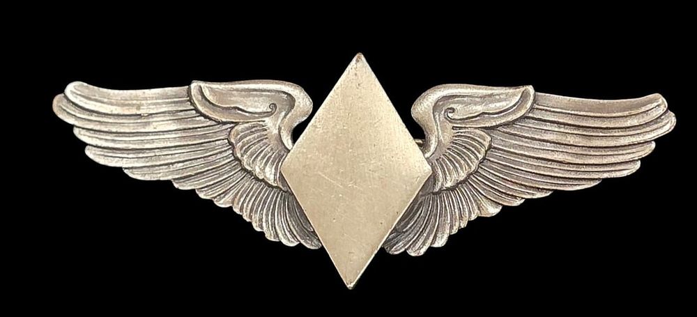 Lot 26: WASP-Style Aviator Wing, GEMSCO N.Y. 3-Inch