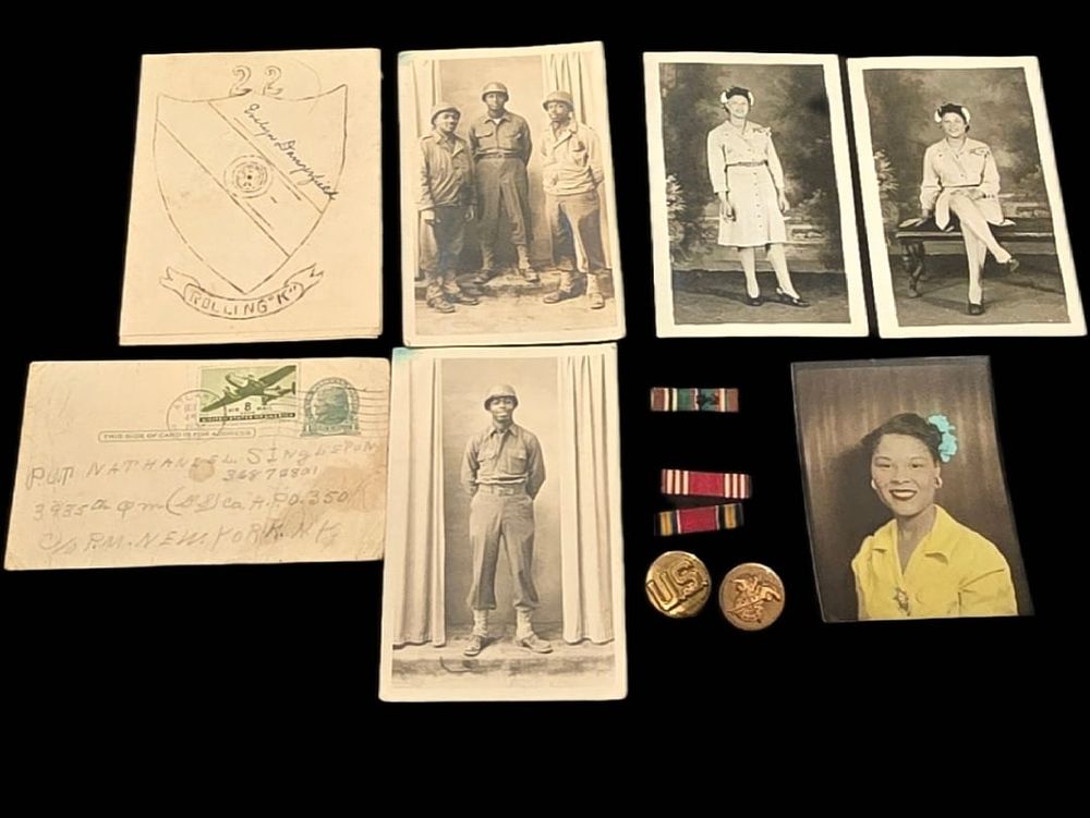 Lot 47: WWII Red Ball Express Grouping - Nathaniel