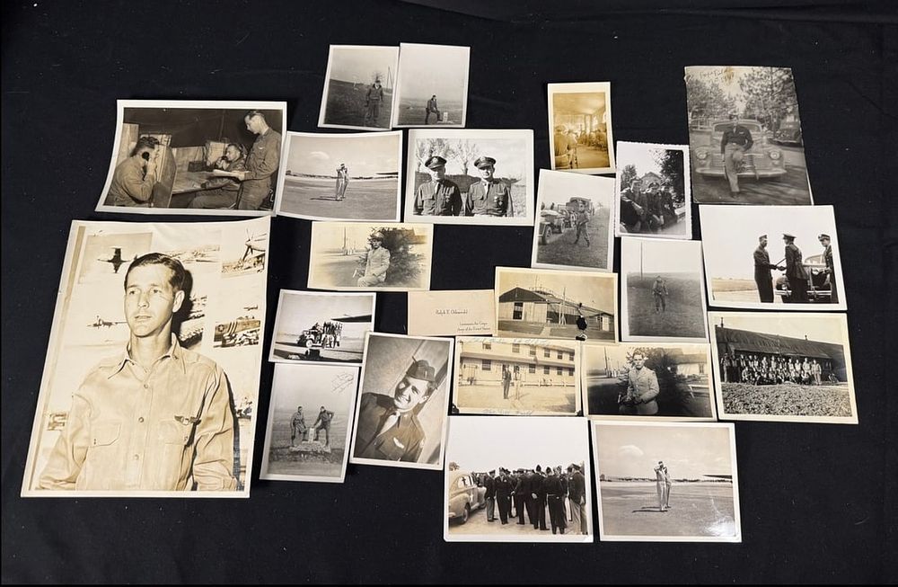 Lot 56: NAMED WWII AAF Photo Archive: Lt. Ralph E.