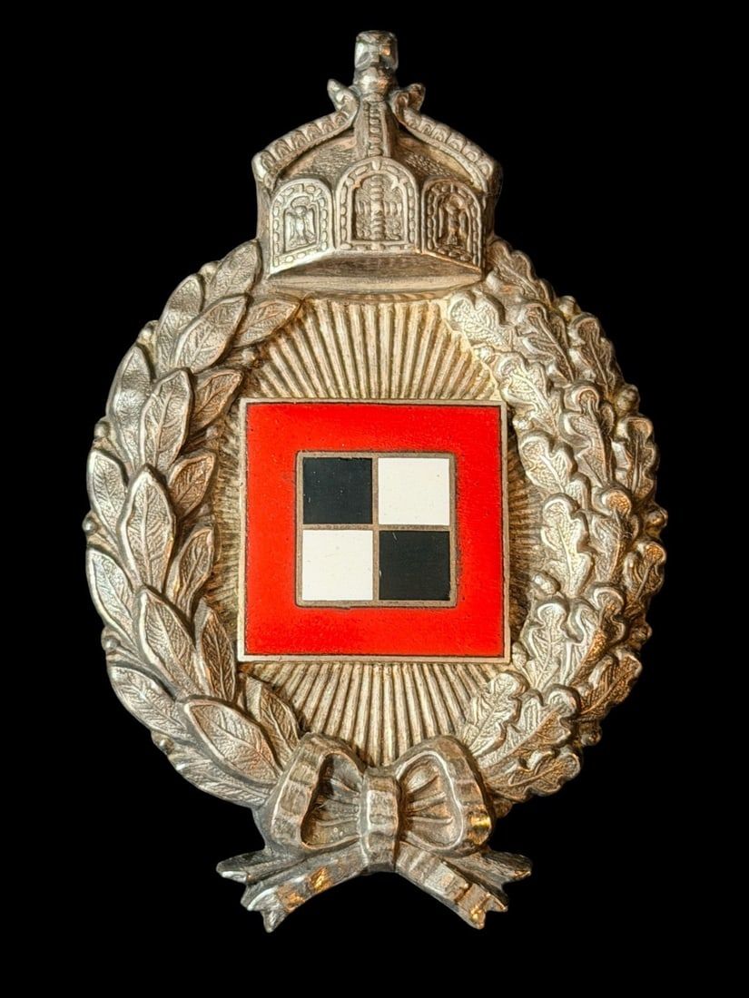 Lot 60: Scarce WWI Prussian Observer Badge by Juncker